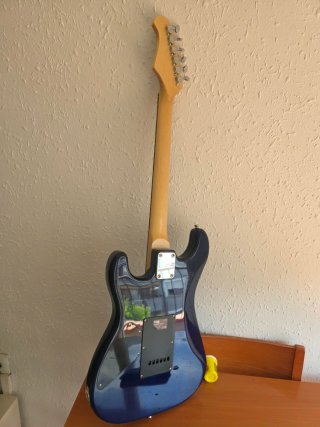 Guitarra Eléctrica Azul + Accesorios