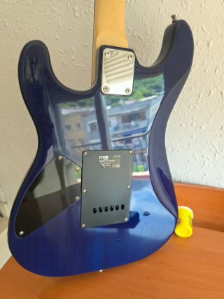 Guitarra Eléctrica Azul + Accesorios