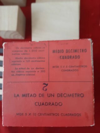 Decímetro Cúbico, Desmontable. Madera