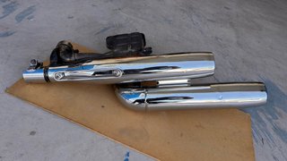 Tubos de escape Yamaha Virago 1100 Originales