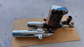 Tubos de escape Yamaha Virago 1100 Originales