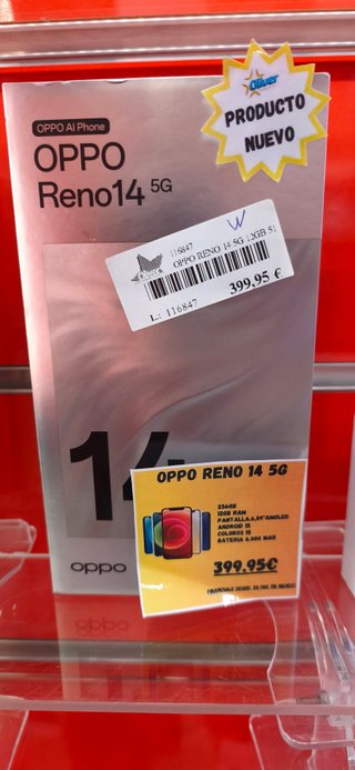 Oppo Reno 14 5G 256GB