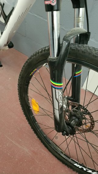 Bicicleta Orbea Blanca