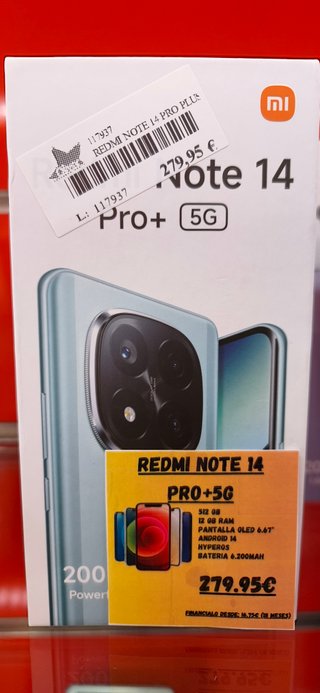 Xiaomi Redmi Note 14 Pro+ 512GB