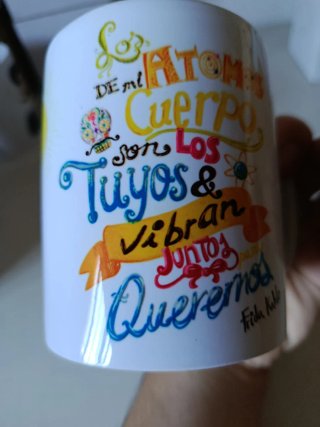 Taza Frida Kahlo Ilustración