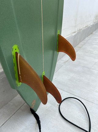 Tabla de surf verde