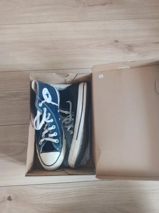 Zapatillas Converse All Star Negras/Azules