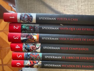 comics spiderman marvel saga(pack) del 1-6