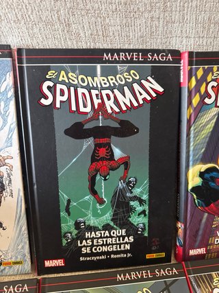 comics spiderman marvel saga(pack) del 1-6