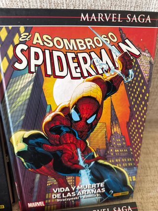 comics spiderman marvel saga(pack) del 1-6