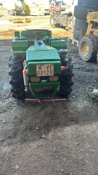 Tractor Pascuali Verde Naranja