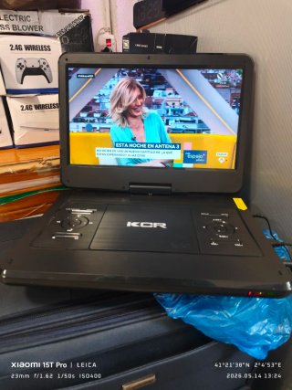 Television Portátil KCR 14 DVD/TV HD