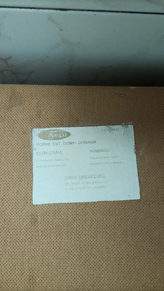 Estantería Alta Madera Pino Torre Doñana