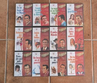 Colección 12 Películas DVD Manolo Escobar
