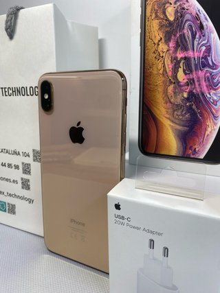 IPHONE XS BATERÍA 100% DORADO IMPOLUTO