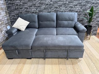 Sofá Cama Chaise Longue con Arcón 238cm