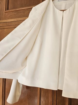 Americana Mango Blanca Talla M