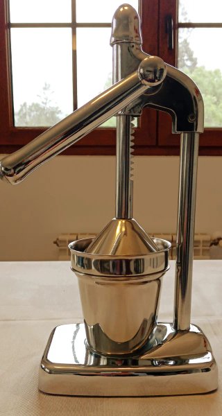 Exprimidor Manual Acero Inoxidable
