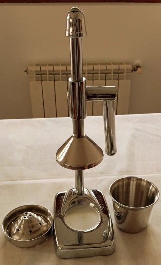Exprimidor Manual Acero Inoxidable