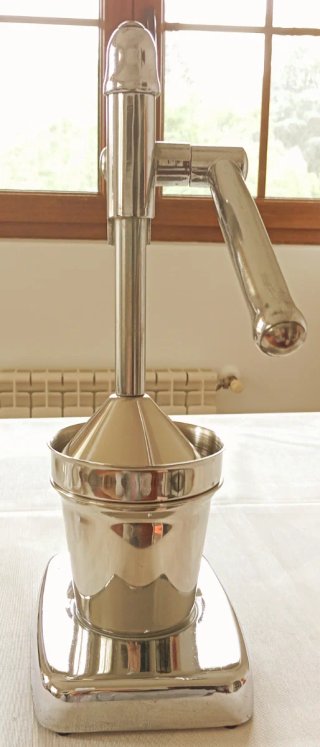 Exprimidor Manual Acero Inoxidable