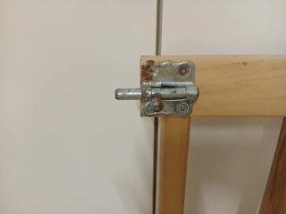 Valla de madera para bebé