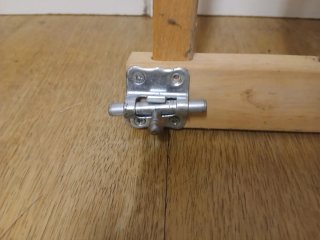 Valla de madera para bebé