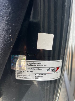 Baquet Atech Extreme S2 2027