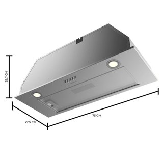 Campana Extractora Flux IM 756500 Inox 75cm