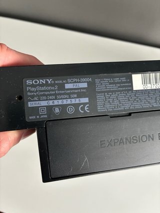 PS2 FAT Negra SCPH-39004 (No Funciona)
