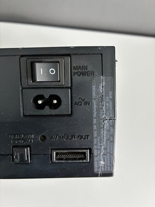 PS2 FAT Negra SCPH-39004 (No Funciona)