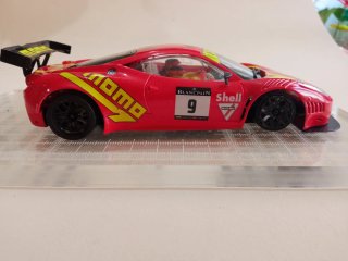 Ferrari GT3 Italia Rally black arrow