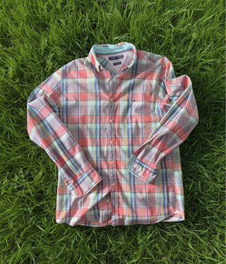 Camisa Tommy Hilfiger cuadros multicolor