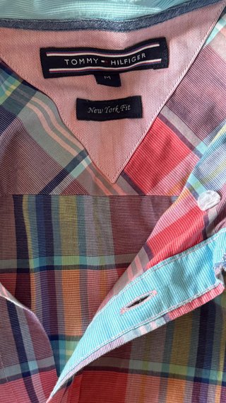 Camisa Tommy Hilfiger cuadros multicolor