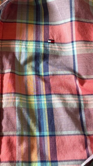 Camisa Tommy Hilfiger cuadros multicolor