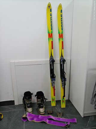 Sci Kastle 170cm con attacchi e accessori