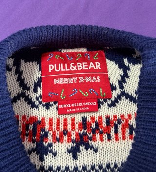 Jersey Navideño Pull&Bear Reno Divertido