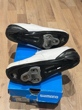 Zapatillas Ciclismo Shimano Blancas