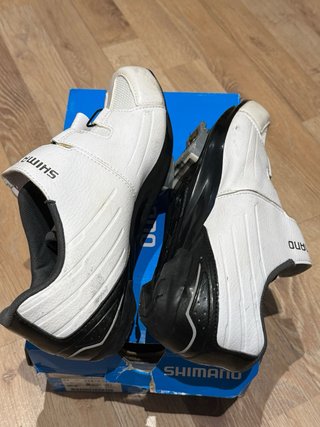 Zapatillas Ciclismo Shimano Blancas