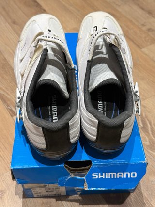 Zapatillas Ciclismo Shimano Blancas
