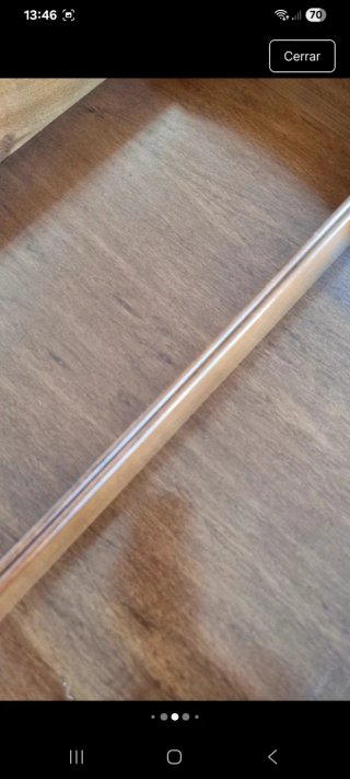 Estantería de madera con 4 cajones