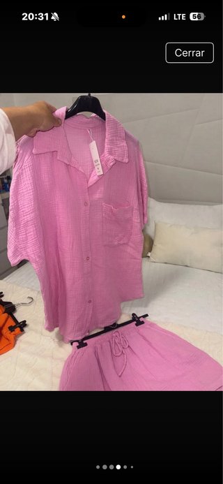 Conjunto veraniego rosa