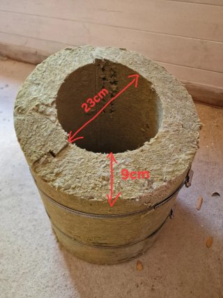 Aislamiento Coquilla Tubo Chimenea