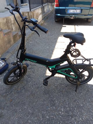 Bicicleta eléctrica plegable HITWAY