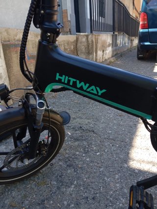 Bicicleta eléctrica plegable HITWAY
