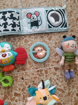 Lote Juguetes Bebé