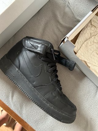 Nike Air Force 1 Mid Negras Talla 43
