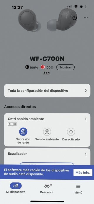Sony WF-C700N Auriculares con Bluetooth