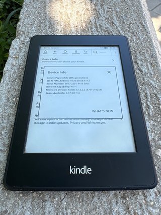 Kindle Paperwhite 6ta Gen Negro