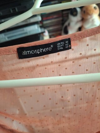 Blusa Atmosphere M/38/10 volantes lunares