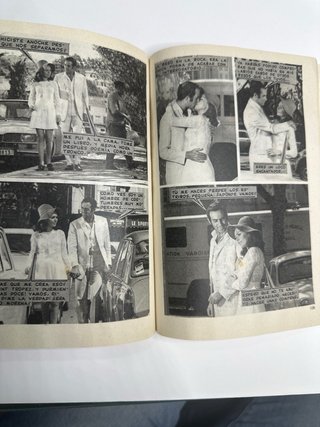 Fotonovela, La Novia Vestida de Negro. 1970